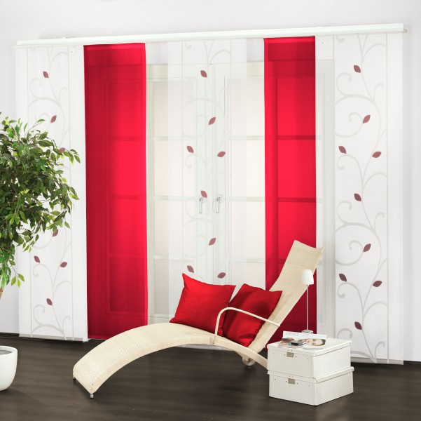 Schiebegardinen Rot ~ Alles über Wohndesign und Möbelideen Schiebegardinen Rot ~ Alles über Wohndesign und Möbelideen